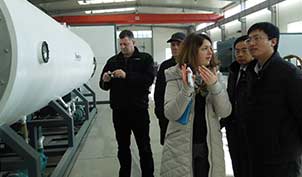 华仕达保温管设备实现整线出口马年伊始成功打开东欧和中亚市场