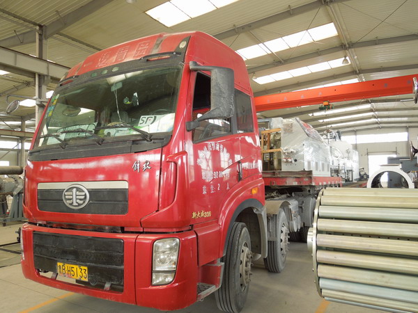 宏祥管业——众里寻他千百度——华仕达 中空壁缠绕管生产线今天南下去荆门