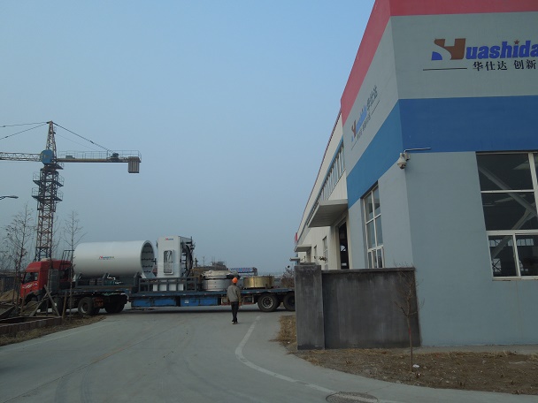 李克强总理都说了热力管道进入地下管廊 热企都到华仕达考察保温管生产线来了