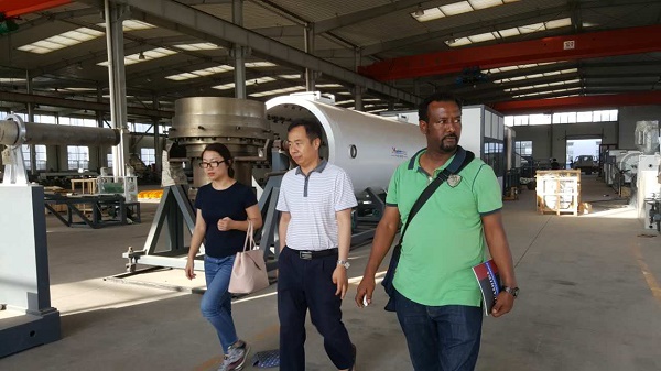 埃塞俄比亚万里牵手华仕达 看中的是单壁波纹管生产线