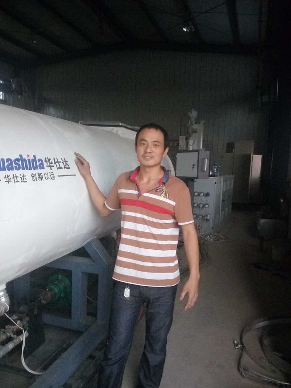 华仕达保温管设备，听客户如此说