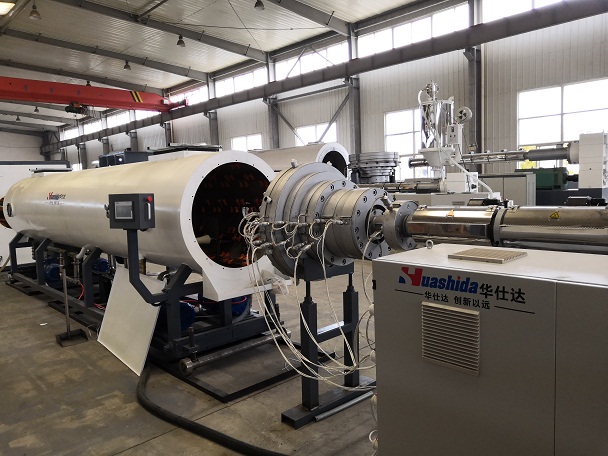 又是一条华仕达保温管生产线  这是临沂客户订的第四条生产线