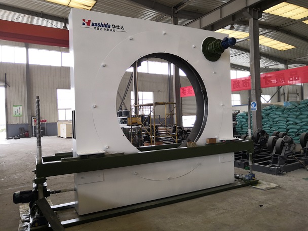 国内领先的华仕达弯管喷涂缠绕防腐生产线  即将在中油建投入使用