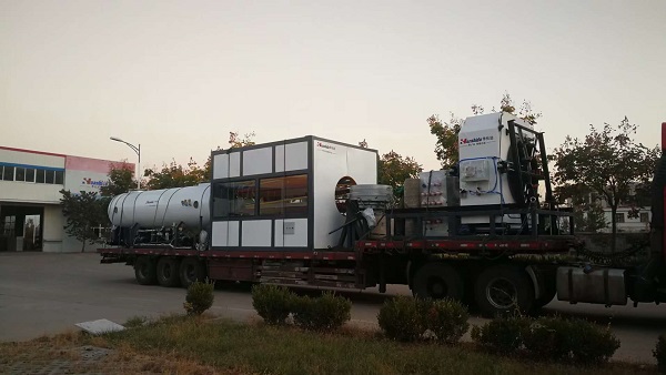 江丰向华仕达采购的第三条保温管设备周日发货