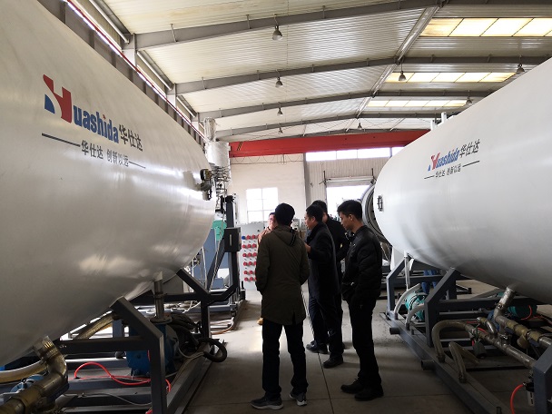 华仕达品牌在保温管设备客户中形成了传导链