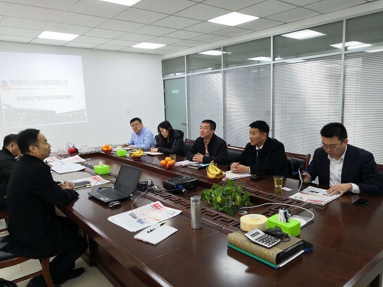 区金融办调研指导华仕达推进上市进程