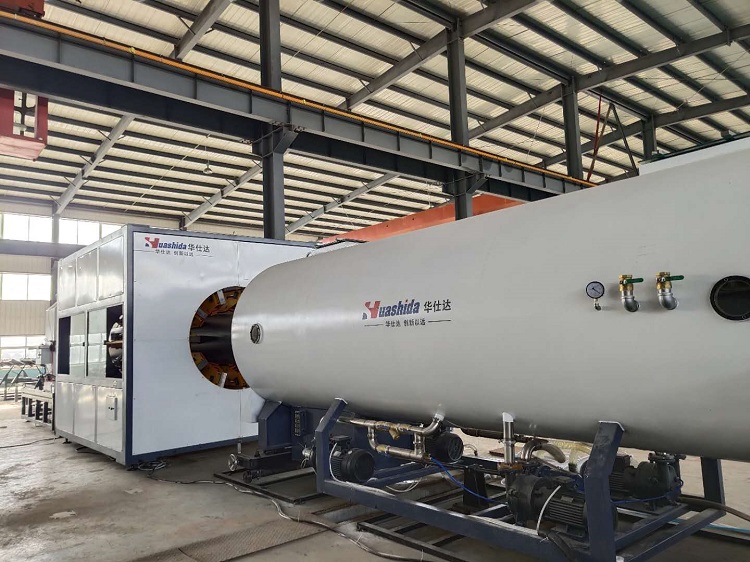 江丰来电——多亏华仕达的两条高速保温管设备