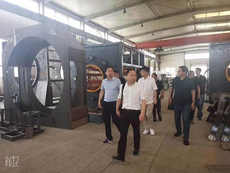 十次考察结出硕果  中电建采购华仕达钢管防腐生产线纪实之三