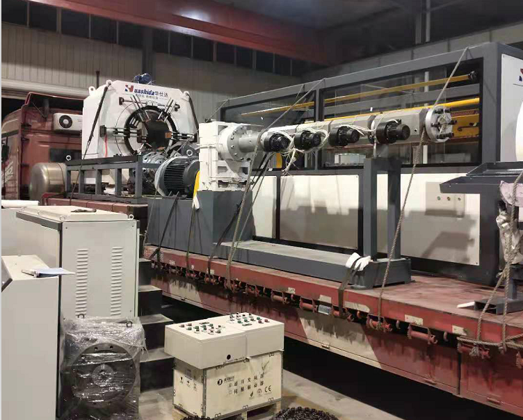 牛！长治客户在华仕达坐等保温管生产线