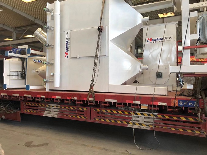 华仕达已连续三天向临汾市政发喷涂缠绕管道生产线