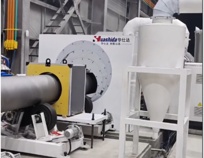 没有废管一次试车就成功  这就是华仕达为华瑞打造的防腐生产线