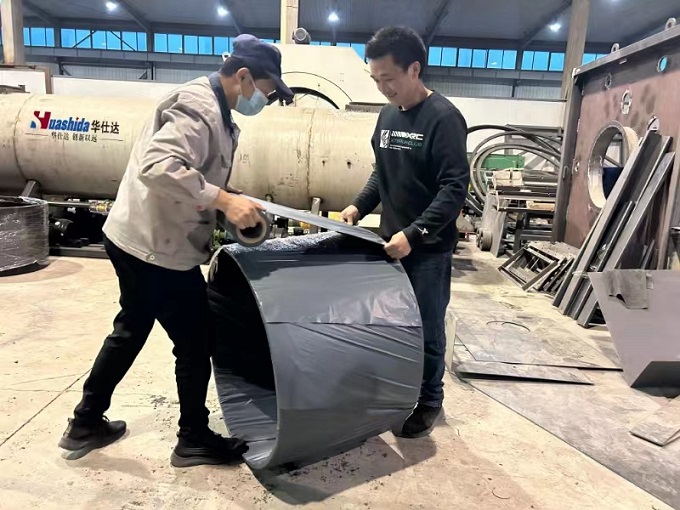蒙古国530公里原油管道项目采用华仕达无缝热熔套