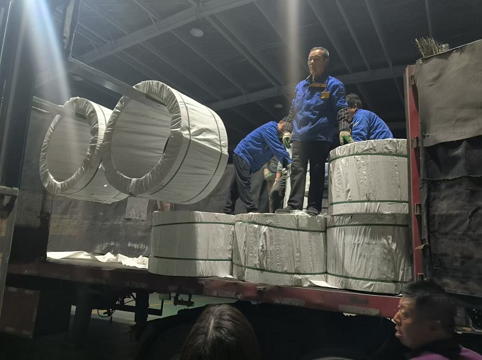 电热熔套旺销模式开启——华仕达一天出货20吨