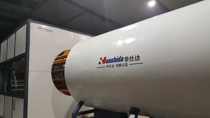 第八套第八套 吉林汇华再次向华仕达订购保温管生产线